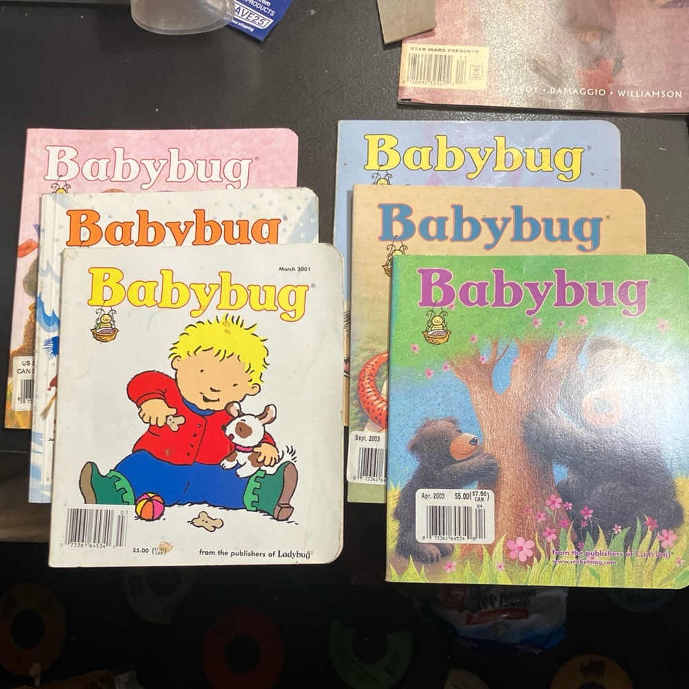 Lot of Babybug books- 6 total vintage children’s books- in great shape